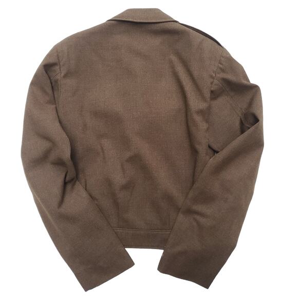 Vtg Men's 38 US Army WWII Korea War Wool Field Ike Jacket 1950 1951 MIL-J-10801 - Picture 8 of 13